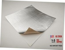 Silver Fynxir Self-Adhesive Aluminum Backed Aluminized Fiberglass Cloth Heat