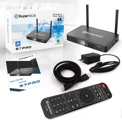 NEW 2026 SUPERBOX S7 PRO - 1 YEAR MANUFACTURE WARRANTY