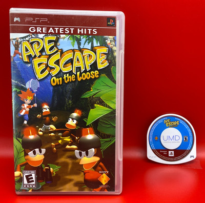 Ape Escape: On the Loose (Sony PSP, 2005) No Manual VERY GOOD CONDITION GH