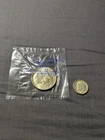 Two 1964 Coins. Kennedy Half Dollar. Silver Dime.
