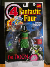 Marvel Legends Retro 6 inch Dr. Doom With mailer F4 LEGENDS CHRISTMAS SALE