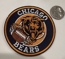 Chicago Bears vintage Style embroidered iron on patch 3"x 3" Awesome