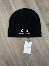 Balenciaga Paris Beanie for Winter Unisex Black