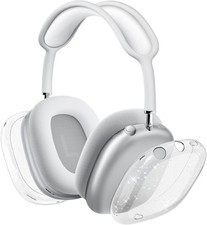 VICHYIE Case Cover for AirPods Max, Clear Soft TPU Case Anti-Scratch