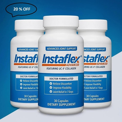 #ad 2 Pack Instaflex Advanced Joint Support Doctor Formulated 60 Capsules Exp 2027 $17.00