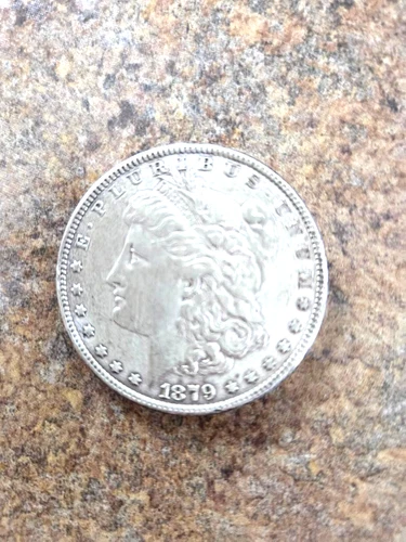 1879-P Morgan Silver Dollar. Circulated very good condition.