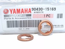 Yamaha BT1100 XV750 XV1100 XVS1100 91-07 Pair of Oil Pipe Gaskets 90430-15169 OE