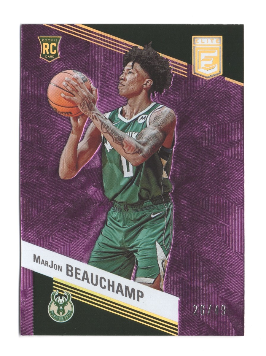 2022-23 Donruss Elite MarJon Beauchamp #249 Rookie RC Purple /49