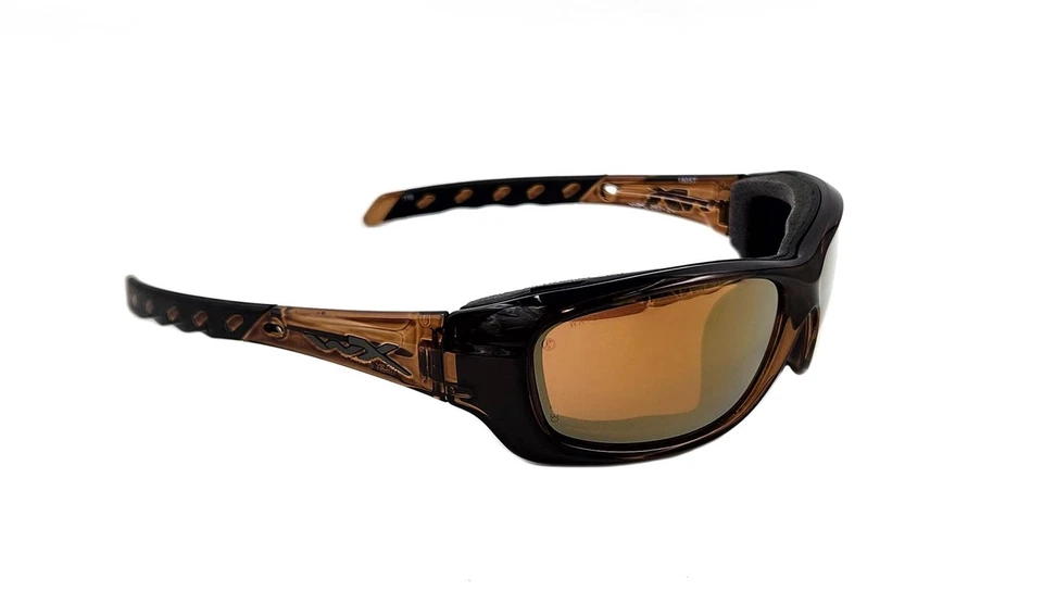 Gafas de sol Wiley X Gravedad Bronce Lente Flash/Marrón Cristal Marco CCGRA06 Foto 4 de 4