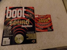 Boot Magazine State Of The Art Sound Solutions Magazine With CD, May 1997, NEW