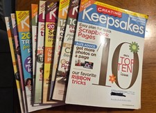PRE-OWNED CREATING KEEPSAKES MAGAZINES-2007, LOT OF 9
