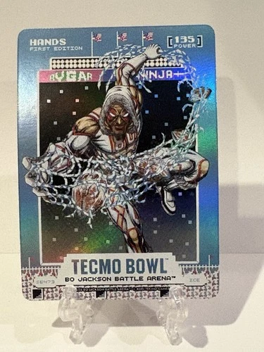 Bo Jackson Battle Arena Tecmo #SB473 Hands Ice Scoreboard Jerry Rice