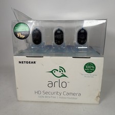 Arlo Vms3330 Wireless Hd Security Camera System 3-cam Night Vision