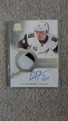 2016-17 Upper Deck the Cup Rookie Auto Patch Dylan Strome
