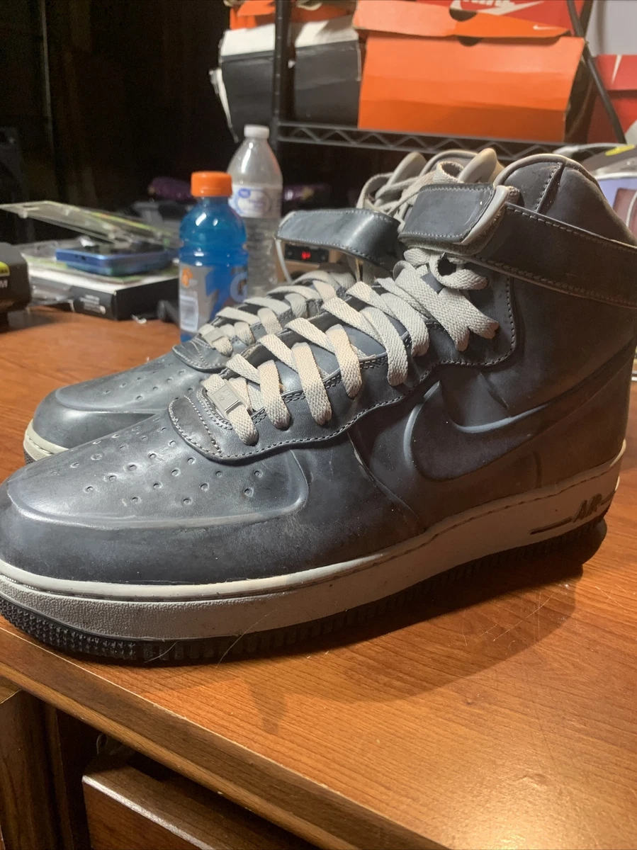 Nike Air Force 1 Hi Supreme Medium Grey Medium Grey Anthracite