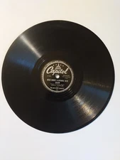 WALLY FOWLER, DESE BONES A-GWINNA RISE AGAIN/ON THE JERICO ROAD, 10", 78RPM, EX