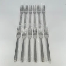 ONEIDA Chef's Table Satin 8" Dinner Fork Set of 12 18/0 Stainless Steel B449FDNF