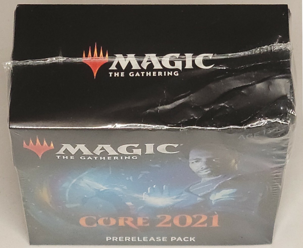 Magic the Gathering MTG Core 2021 Prerelease Pack ~Creased box