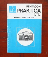 PENTACON PRAKTICA LTL INSTRUCTION BOOK/184163