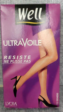 Collant Gris Well Ultra Voile 12deniers Lycra 