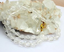 Bergkristall Kette Kugelkette 8mm45cm Edelsteinkette Halskette ca.45 cm Schön
