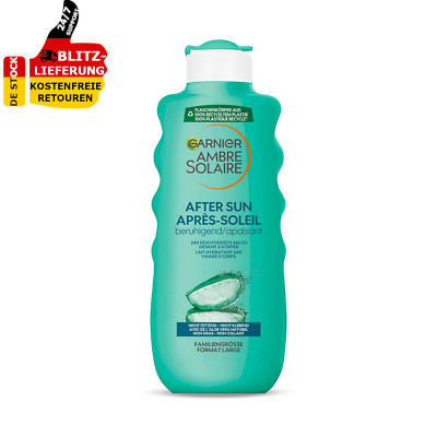 Garnier after Sun Lotion Kühlende & Beruhigende Bodylotion Mit Aloe Vera 400 Ml