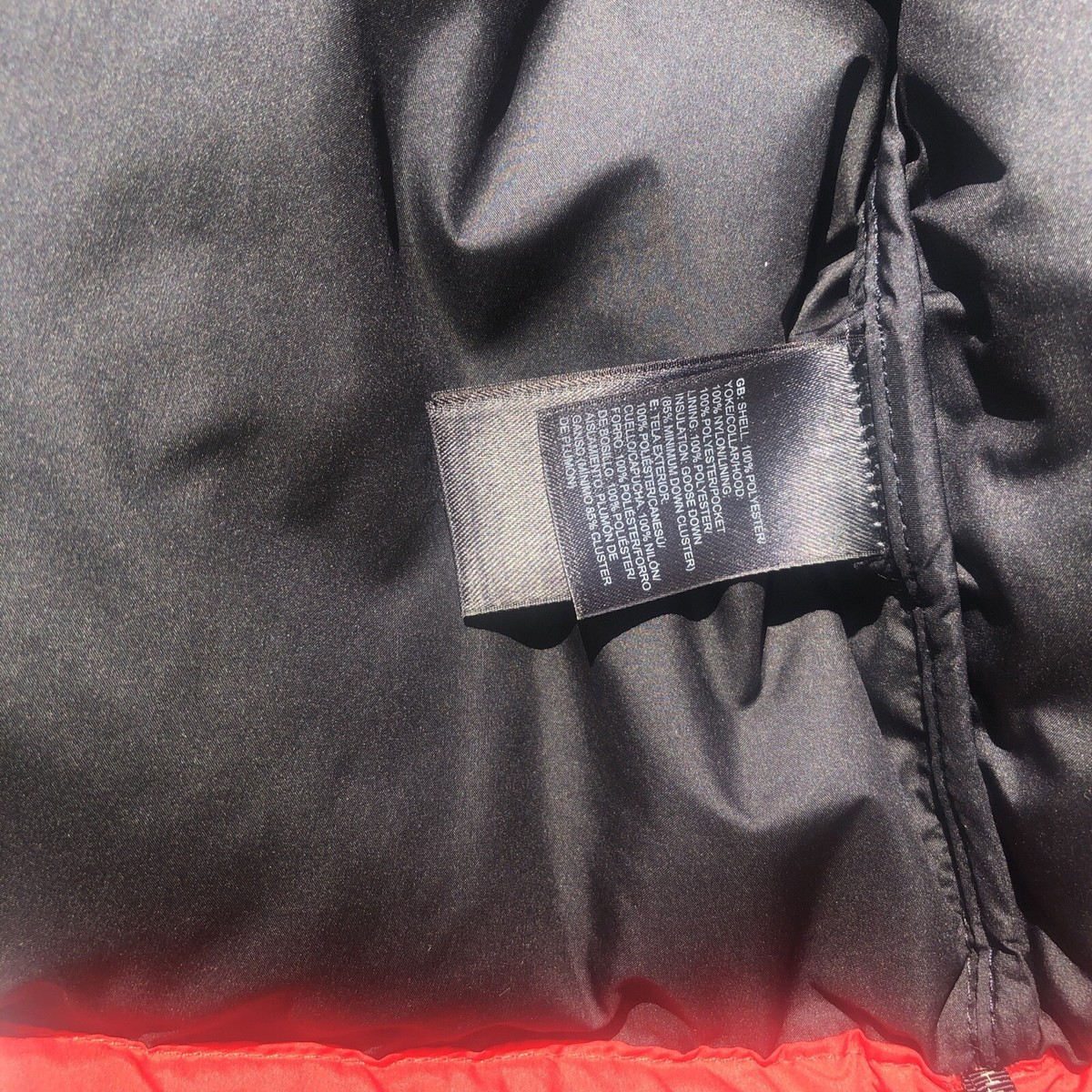 Supreme X North Face By Any Means Necessary Red Large Nuptse Supreme X North Face By Any Means Necessary Red Large Nuptse