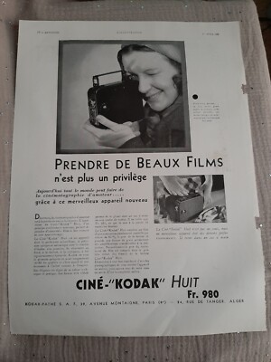 Revue Photo Cinéma – Juin 1966 – Nadar, Niépce, Heurtier – Pubs Foca, Kodak