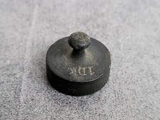 ANCIEN POIDS DE BALANCE EN LAITON DE 1 DK 10 GRAMMES N5