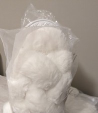 Slippers Faux Fur Ivory Size 7-8 Slide X-band Women's LC Lauren Conrad