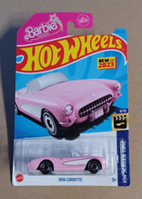 Hot Wheels Barbie The Movie 1956 Corvette 183/250 Pink 2023 COMBINED SHIPPING