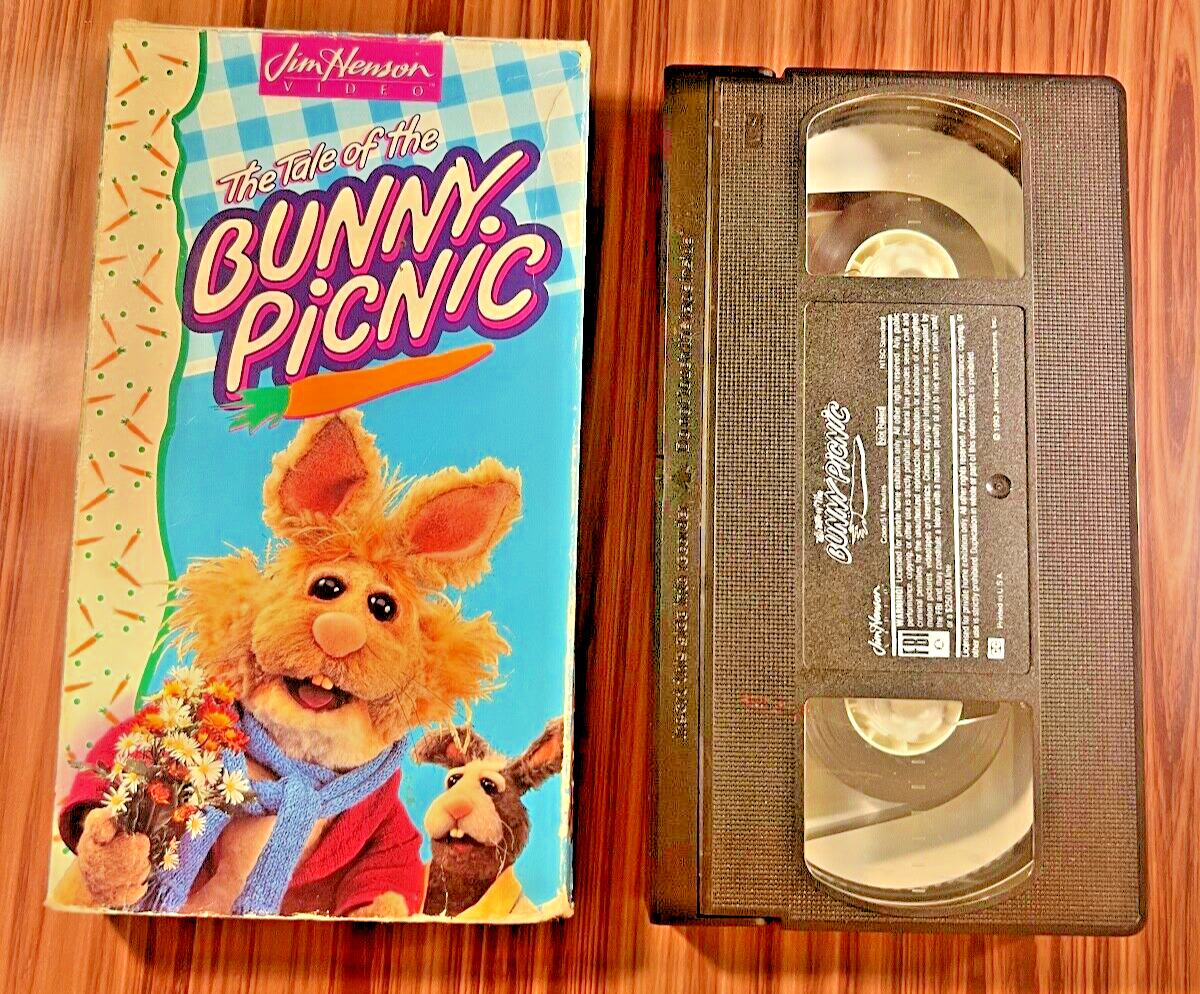 The Tale of the Bunny Picnic VHS 1993 Jim Henson Video Muppets TV
