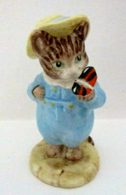 RARE BESWICK BEATRIX POTTER FIGURE - TOM KITTEN AND BUTTERFLY BP3c | eBay