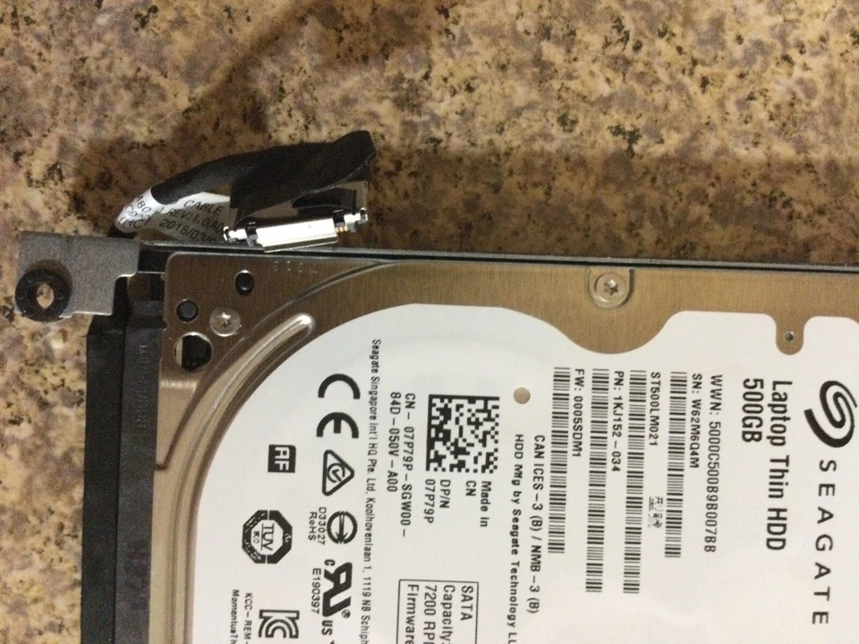 Seagate ST500LM021 1KJ152-034 FW:0005SDM1 WU 500gb 2.5" Sata HDD - Image 3 of 4