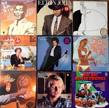 Job Lot Vinyl LP Records Pop Soul Country Blues Record Collection Bundle #C