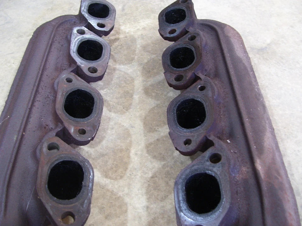 Juego de pares de colectores de escape derecho e izquierdo Jaguar xj8 2000 original OEM Foto 2 de 4