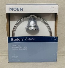 Moen Banbury Towel Ring in Chrome Y2686CH