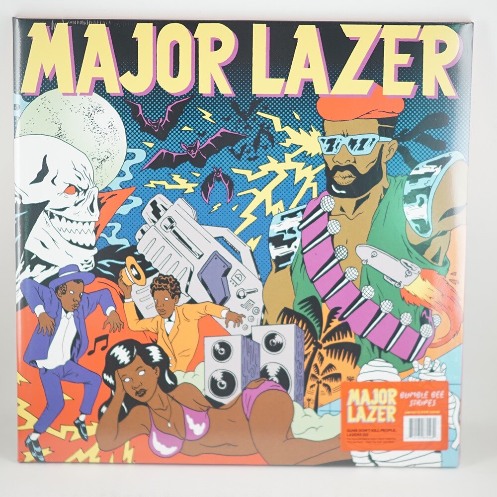 Major Lazer Guns Don't Kill People Lazers Do Limited Edition 2xLP