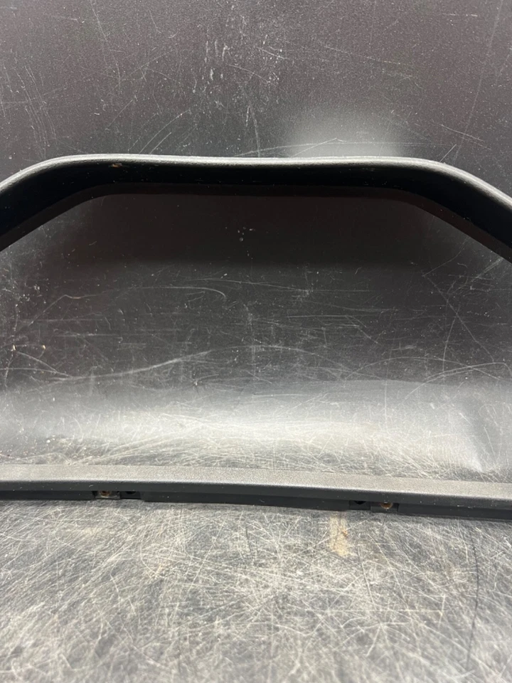 BMW 318i 1984-1993 OEM cuadro de instrumentos cubierta de inserción negra 1368872 Foto 3 de 4