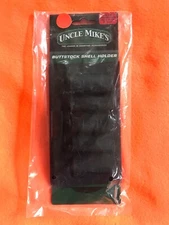 Shotgun Shell Holder Carrier For Buttstock Elastic 5 Round Uncle Mike’s #8849-1