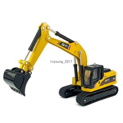 Excavator Toy Construction Vehicle Diecast Toy Excavator Boys Toys Kids Yellow