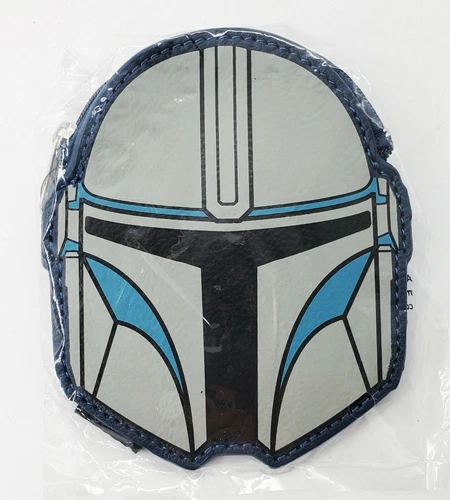 Mandalorian Boba Fett Bo Katan Star Wars Helmet Coin Bag Wallet Funko 5" NEW