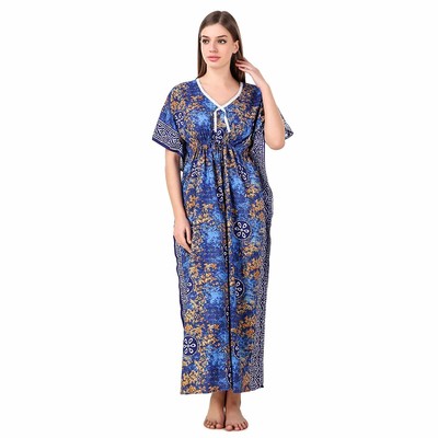 soft cotton kaftan nighty
