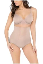 Miraclesuit Women's Shapewear Hi-Waist Brief Underwear Nude