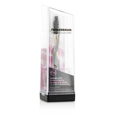 Tweezerman Stainless Steel Brow Shaping Scissors & Brush (Studio Collection) ...