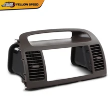 Center Dash A/c Vents Radio Stereo Trim Bezel Fit For 2002-2006 Toyota Camry