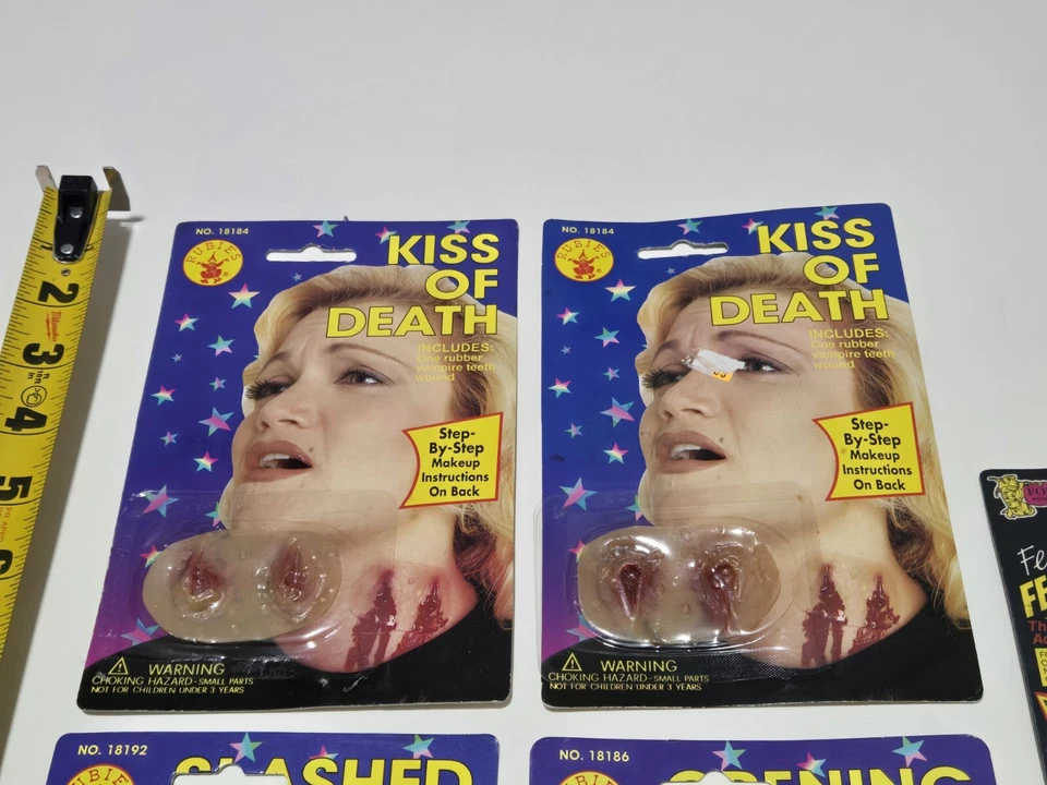 Lote de 5 Maquillaje Heridas Halloween Látex Foro Rubíes Años 90 De Colección Nuevo de Lote Antiguo Foto 2 de 4