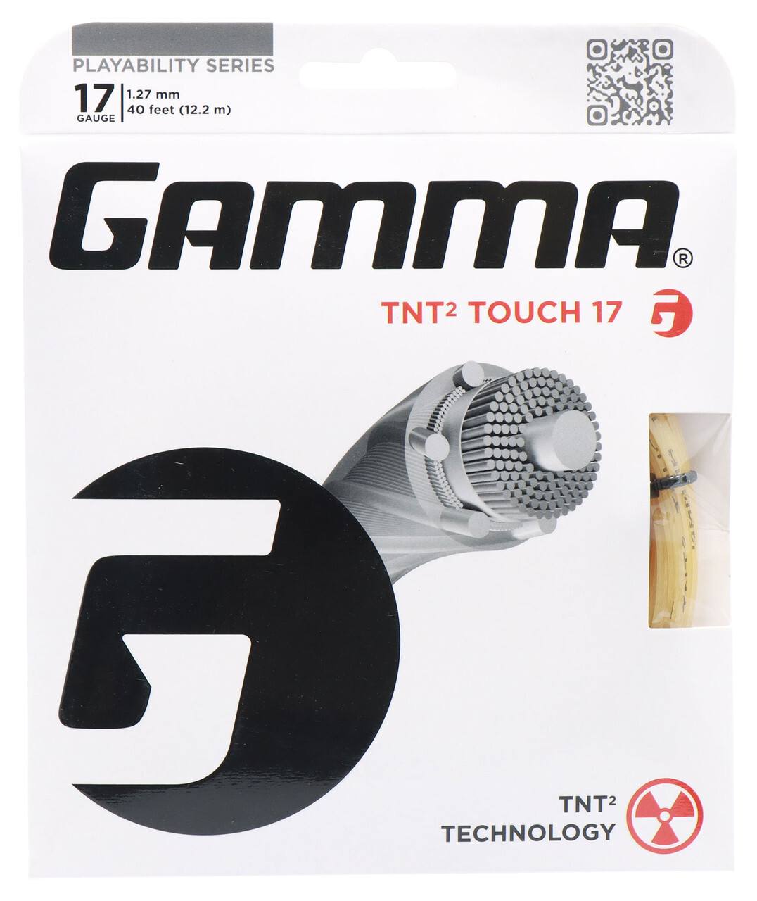 Gamma TNT2 Touch 17 1.27mm Tennis Strings Set