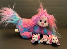 Puppy Surprise Eliza Mama With 3 Puppies Cotton Candy Pink Purple Blue Dog 2017 