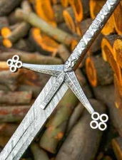 Handmade Scottish Claymore Sword, Medieval Sword, Battle Ready Viking Sword Gift